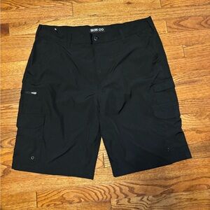 IRON Co. Flex Waistband Hybrid Multi Pocket Cargo Short Men’s Size 38